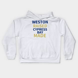 Weston Raised Cypress Bay Made Kids Hoodie